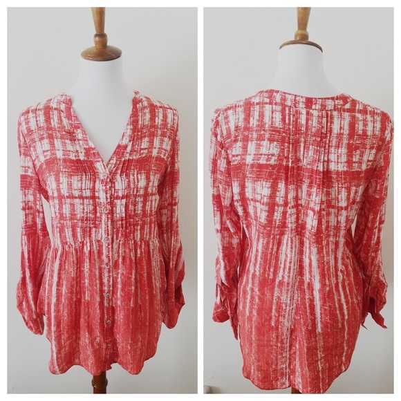 {Anthro} Maeve Calia Tunic - Picture 3 of 3